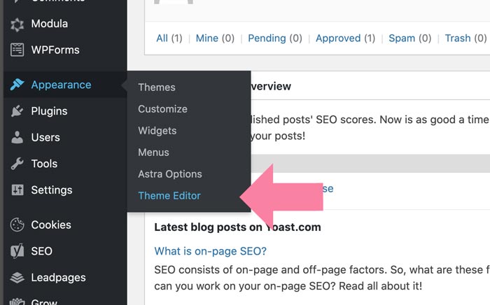How to Claim Your Website on Pinterest using a Theme Editor Method